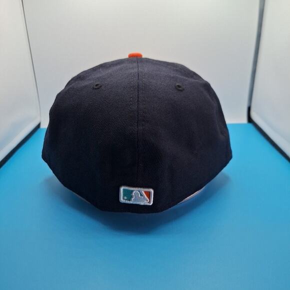 New Era 59FIFTY Miami Marlins Fitted 7 3/4 Hat Cap Black MLB Wool - Picture 4 of 7